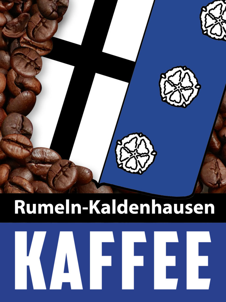 Das Etikett des Rumeln-Kaldenhausen-Kaffees